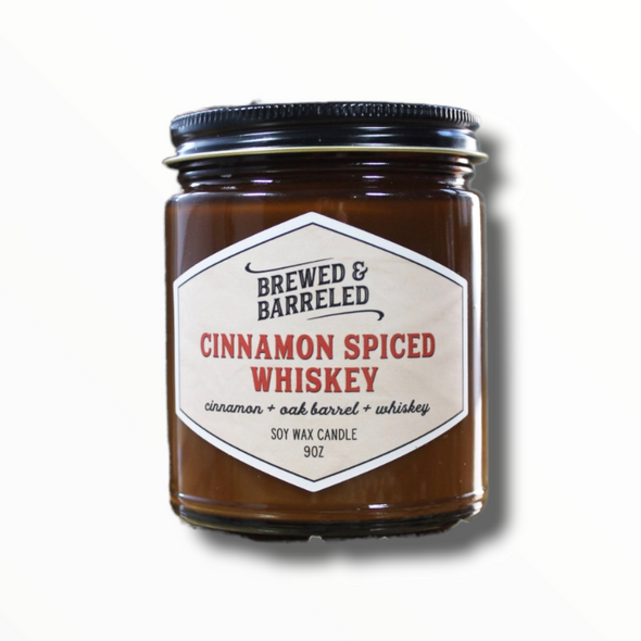 Cinnamon Spiced Whiskey candle
