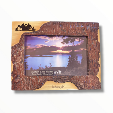 Dubois, WY Picture Frame 6"L x 4"H