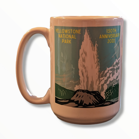 Yellowstone 150th Anniversary Commemorative Mug | 15oz