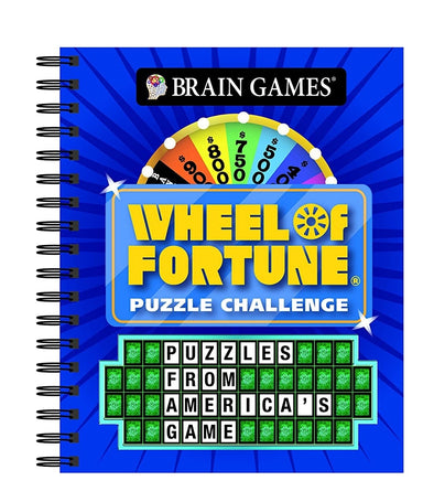 Wheel of Fortune Puzzle Challenge Game Book