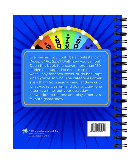Wheel of Fortune Puzzle Challenge Game Book
