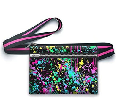 90's Paint Splatter Fanny Pack Belt Bag | Cross Body