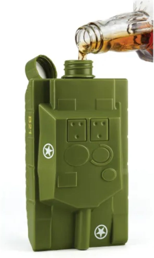 Tank Flask | Unique and Fun Gift