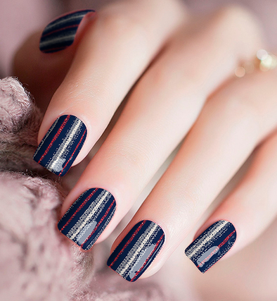 Denim It Nail Polish Sticker