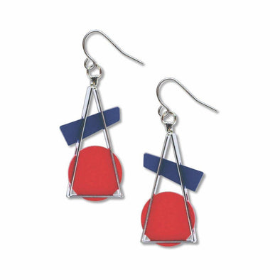 Museum Collection: Triangle At Rest | Kandinsky Earrings