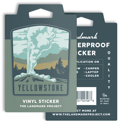Yellowstone Sticker | Purchase includes Donation to National Parks