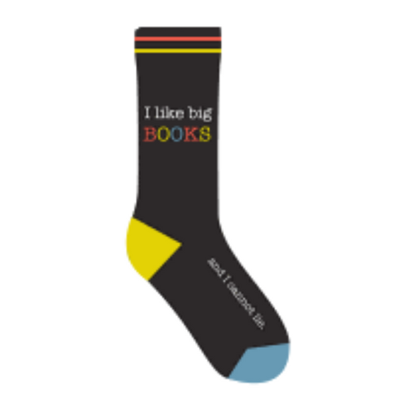 I Like Big Books socks