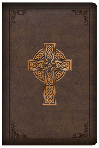 CSB Large Print Reference Bible | Celtic Cross