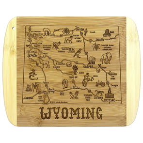 A Slice of Life Wyoming Gift Cutting & Serving Board