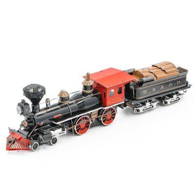 Wild West 4-4-0 Locomotive 3D Metal Model Kit