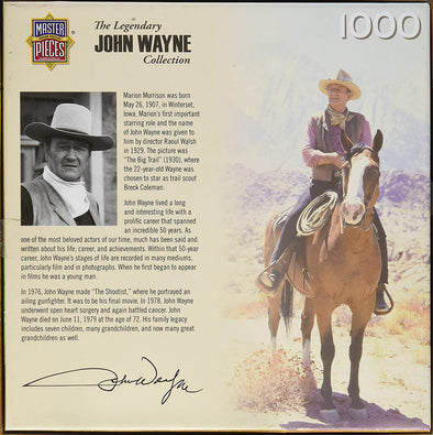 The Cowboy Way 1000 Piece Puzzle | John Wayne