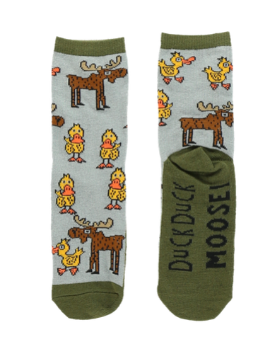Duck Duck Moose Kid's Socks | Size: Medium