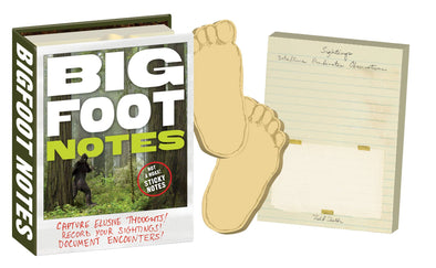 Bigfoot Sticky Notes