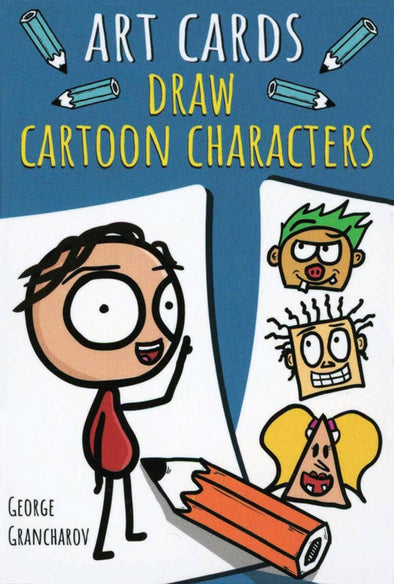 Draw Cartoon Characters | 40 Art Cards
