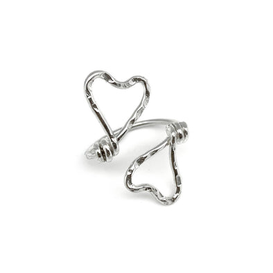 Silver Plated Adjustable Ring