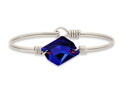 Brooklyn Bangle Bracelet in Volcano