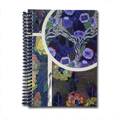 Blank Notebook | Blue Floral