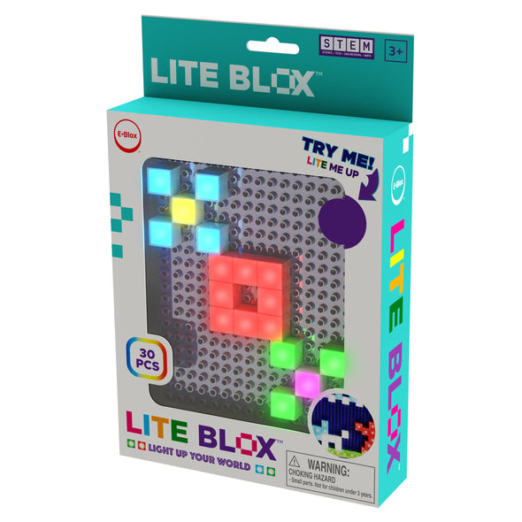 Lite Blox Fun Buildable Light Up Pictures and Patterns