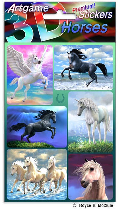 Royce 3D Stickers - Horses