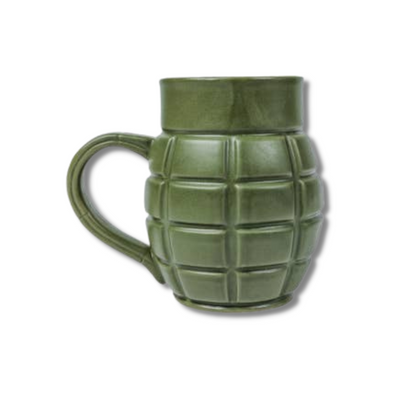 Grenade-Shaped Coffee Mug | 18-Ounce Explosive Flavor Experience