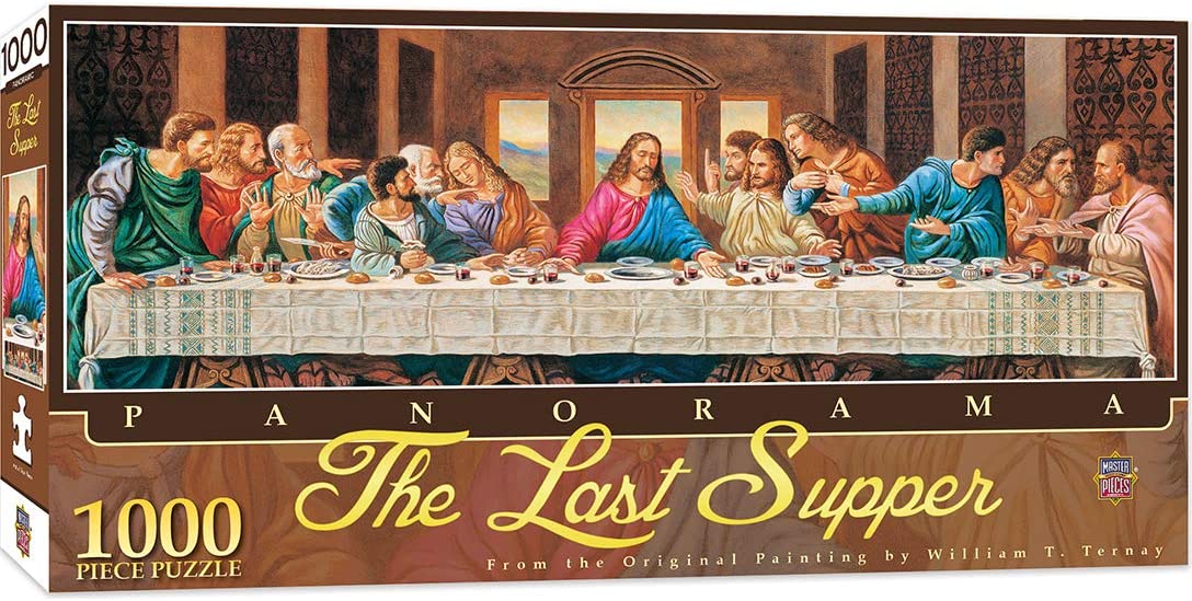 The Last Supper 1,000 Piece Puzzle – Waterwheel Gifts and Books