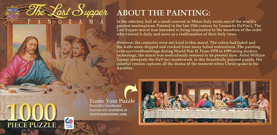Inspirations The Last Supper 1000 Piece Puzzle