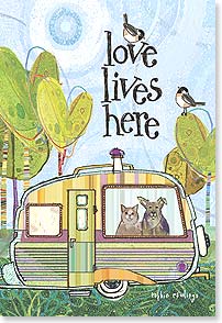 Love Lives Here Magnet | Made in the USA