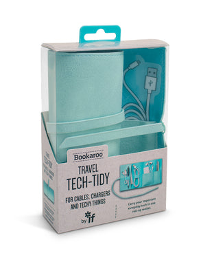 Travel Tech-Tidy Cord Carrier | Black or Mint