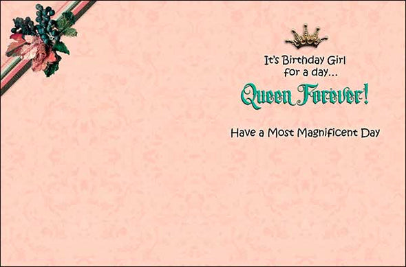 Queen for a Day | Funny Birthday Card