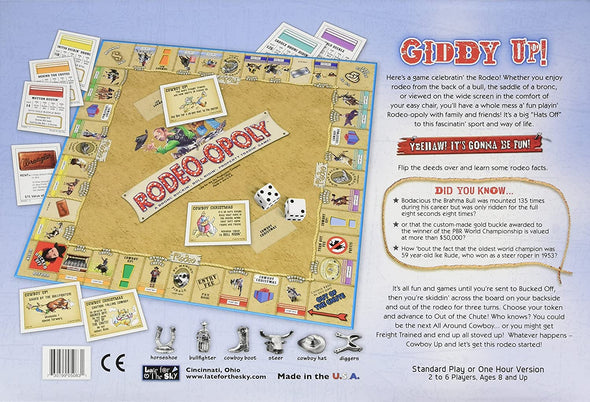 Rodeopoly | The Bronc Bustin' Good Time Game