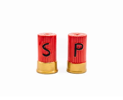 Shotgun Shell Salt and Pepper Shakers