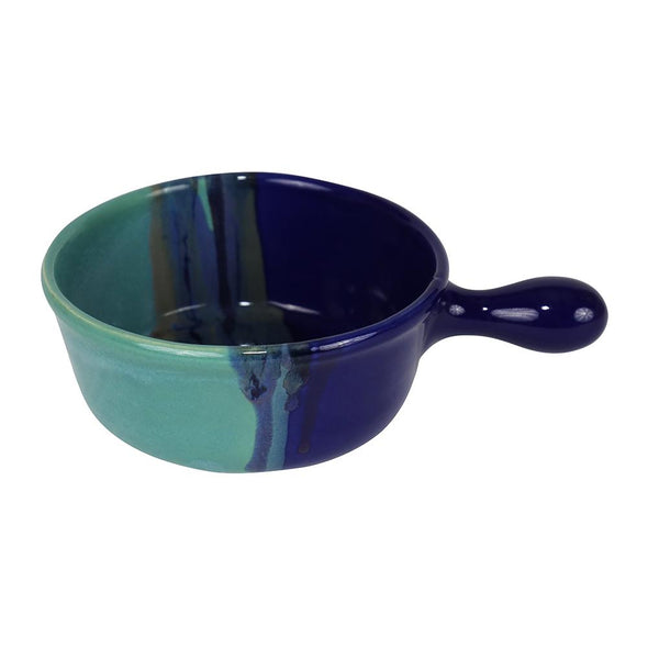 Handmade Pottery Soup Mug With Handle