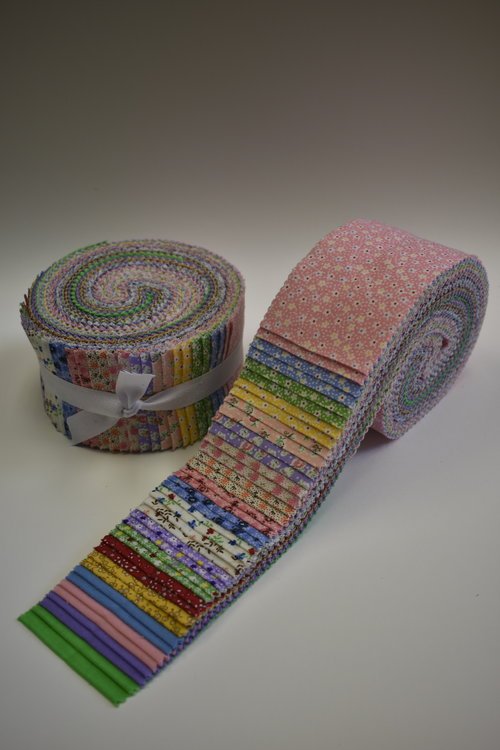 Vintage Floral Jelly Roll | 100% Cotton